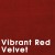 Vibrant Red - Velvet